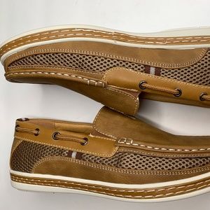 BRIX Men's Slip-On Loafers - Tan
